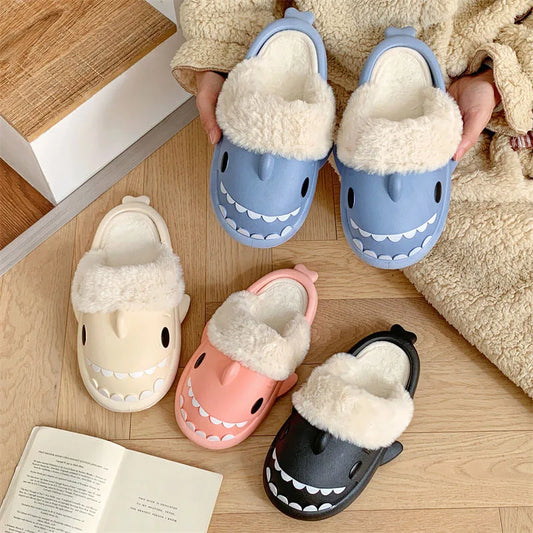 Winter Shark Slippers